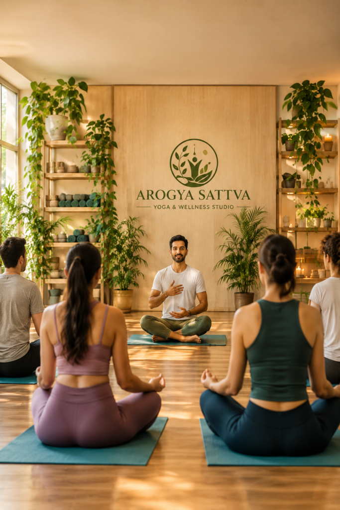 Corporate Wellness session guided by Rahul Nair