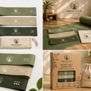 Arogya Sattva Resistance Bands Set